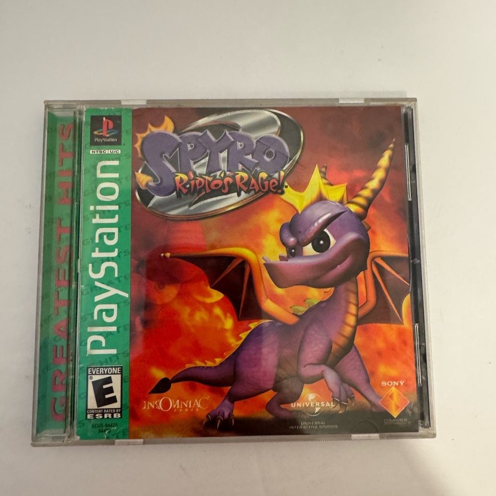 Spyro 2 Ripto’s Rage Playstation 1999 With Booklet
